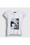 Women's White Rock Echo Kim Seok Jin Bts T-Shirt 598953Tt