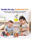 Educational Sensory Toy,Silicone Pull String Crab,for Toddlers 6-18 Months,Fine Motor Skills Development,Travel Activity,Birthday Gift - 3
