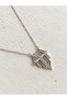 Steel Silver Stone Serenay Aleta Necklace - Does Not Tarnish - - 2