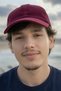 Men's Seasonal Corduroy Burgundy Hat |   Daily Adjustable Baseball Cap - 4