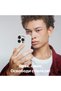 Silicone case iPhone 15 Pro Max, with microfiber, thin, protective, raised edges, white - 5