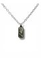 Mustafa Kemal Atatürk Silhouette Figured Imprint Necklace – Silver Color Unisex Metal Jewelry
