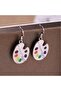 Palette Painting Earrings Teacher Gift - 4
