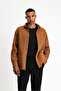 Long Sleeve Oversize Patterned Shacket Cotton Shirt / Coat - 3