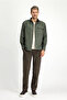 Long Sleeve Oversize Patterned Cotton Shirt / Coat