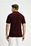 Slim Fit Slim Cut Cotton Polo Collar T-Shirt - 5