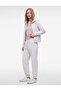 Three-Threaded, Ruffled, Pocketed, Tie-Waist Jogger Sweatpants
