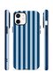 iPhone 12 Vorian Double Layer Case Navy Riviera Stripe - 2