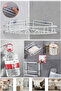 10 Pcs Strong Adhesive Pin No Drill Screw Nail Hook Wall Hanger Shelf Table Clothes Hanger - 4