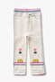 6-Piece Cotton Patterned Girls' and Baby Tights Set - 6