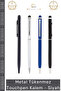 # Pen Professional Metal Body Stylish Luxury Quality Touch Screens Ballpoint Touchpen Pen Black - 2