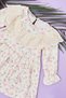 100% Cotton Floral Lace Girls' Dress - 3