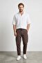 Tie-Waist Double-Leg Jogger Pants