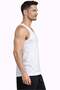 Men's Single Jersey White Undershirt 0770 - 2