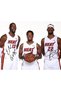 Alayra Framed Kyle Lowry Jimmy Butler Bam Adebayo Signed Photo Autograph Print Wall Art Home Decor