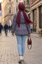 Bohemian Quilted Jacket with Pocket Detail -10 - 2