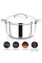 FLAVIO Stainless Steel Hotpot 2000ML | Steel Finish - 3