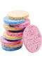 2 Pcs Large Size Makeup and Mask Removal Sponge + 3 Powder Sponges as a Gift (Facial Exfoliation & Skin Care & Purifying Effect) - 3