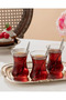 Victorine 6-Piece Tea Cups - 108 ml - Transparent Glass - 2