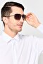 Men TB00030 Square Sunglasses, Gunmetal - 2