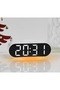 Digital table clock with colorful display, wireless phone charging function - 3