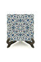 طاولة مكتبية من الخشب المضغوط (MDF) مطبوعة بنمط عثماني صيني 10x10 KD-63 - 2