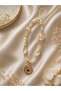 Pearl Beaded Phone Charm Gold Detailed Phone Strap Stylish Accessory Mother's Day Gift - 6
