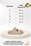 U Buckle Double-Strapped Women's Slippers - High-Sole and Anatomical Daily Slippers + Socks as a Gift - 3