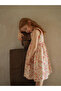 Girls All-Over Print Square Neck Sleeveless Dress - 5