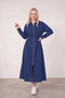5827 - Stylish and Comfortable Poplin Full-Zip Summer Women's Dress - 4