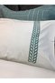 Maze Double Bedspread with Duvet Cover-Green Tkebt Green - 4