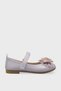 Girl's Ribbon Ballerina Ballet Shoes Lilac Mncn506