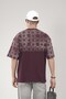 Oversize Logo Printed Crew Neck Basic T-Shirt - 6