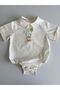 100% Cotton Handmade Embroidered Cute Duck Baby Shirt - 4