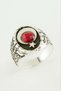 Moon star metal men's ring - 2