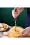 Stainless Steel Semi-Automatic Whisk, Stainless Steel Egg Whisk Hand Push Rotary Blender, Versatile Hand Push Mixer Stirrer Tool - 2
