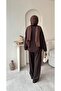 DOUBLE KNIT STONE-EMBELLISHED MODAL SET - 2