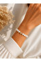 Mother's Day Gift Pearl Daisy Detailed Bracelet - 3