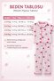Dlş 6088 100% Cotton Pink Strawberry Muslin Fabric Button-Down Shirt Pajama Set - 3