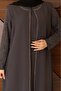 Plus Size Slves Stone Mother's Dress - 4