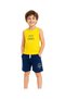 Boys' Summer Tank Top Shorts Top and Bottom Set Relaxed Fit Cotton Sports Set