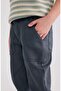 Boy's Green Trousers - 3