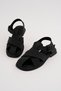 Kcl-Y03 Flat Sole Belt Buckle Sandals