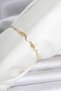 Brass Gold Color Flower Model Waterway Women's Bracelet