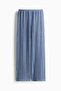 Wide hole-knit trousers - 5