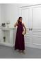 Women's Tencel Fabric Collar Detailed Relaxed Fit Sleeveless Summer Dress - 6