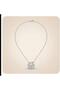 Swan Elegance Silver Color Steel Necklace - 3