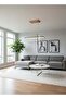 Modern Lighting, Modern chandelier, Light, Black Color, 60x30+50x25+40+20 cm, Suitable for dining room, villas, lobby, living room, kitchen, Adjustable height - 4
