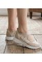 Lightweight Sole Lace Detailed Velcro Women's Walking Shoes - 2
