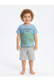 Boy's Top and Bottom Combed Cotton Set